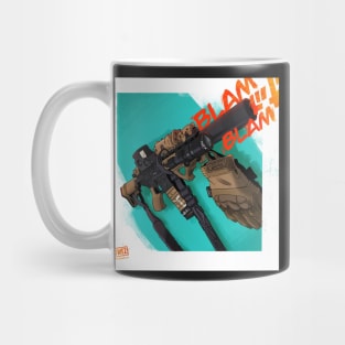 Airsoft M4 Mug